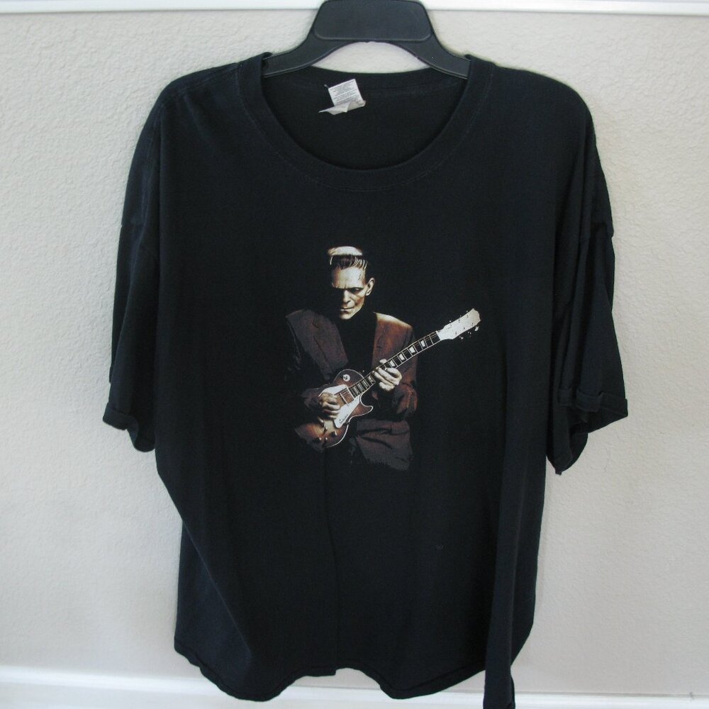 Rockin Frankenstein Tee Vintage Style Loose Fit  3XL